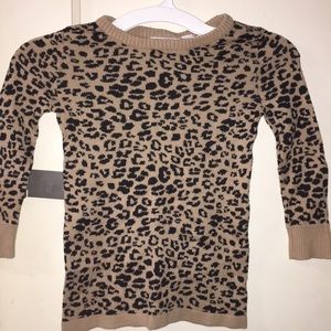 Jumping beans leopard sweater